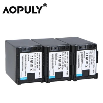AOPULY LCD-USB-Oplader til BP-808 BP-819 BP-827 Batteri Oplader Til Canon FS10 FS100 FS307 FS36 FS37 M306 M31-M36 S20 S200 M300