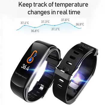 Temperatur Digital Ur Mænd Sport Kvinder Ure Elektronisk LED Damer Mandlige armbåndsur Til Mænd, Kvinder Ur Kvinde Armbåndsur