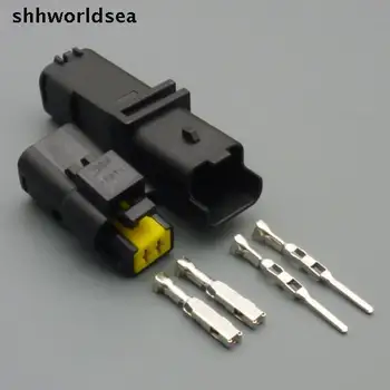 Shhworldsea 2 Pin auto FO Tænde lys Plug,FO lamp socket Bil Sensor stik forseglet for PEUGEOT for Citroen ford osv.