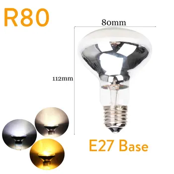 Vintage Edison-Lampe Pære Home Retro Dekoration Glødelamper R50 E14 R63 R80 Reflektor Spotlight Skrue Lys 4W 5W 6W Indretning Hjem
