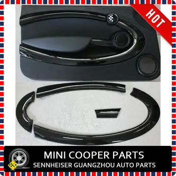 Splinterny ABS Materiale, UV-Beskyttet med Sort MIni-Ray Stil Døren Kit Med Indvendige Håndtag For Mini Cooper R55/6/7/8/9 (8 Stk/Sæt)