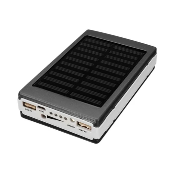 5x18650 Powerbank Bærbare Pover Power Bank 18650 Solar Power Bank Tilfælde DIY Kasse Dual USB-Kit Telefon Oplader Lommelygte