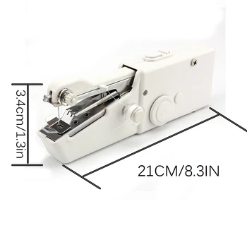 Hot Praktisk Korte Hjem Er Nem At Bruge, Skrædder Små Elektriske Mini Multifunktion Bærbare Symaskine