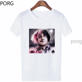 Nye Lil Peep Print T-shirt Mode Kvindelige Tee Top Grafisk T-Shirt til Kvinder Tøj 2020 Camisas Mujer Korte Ærmer kvinde