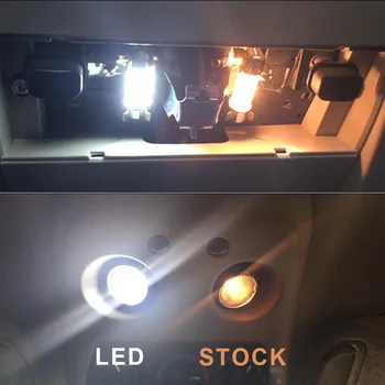 10stk fejlfri LED Indvendige dome kort læsning lampe Kit Til For Porsche Macan S Turbo (+)