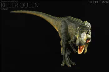 REBOR Tyrannosaurus Rex T-Rex-Killer Queen Jungle PVC-1/35 Dinosaur Museum Model