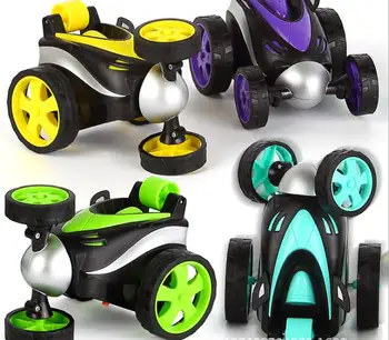 Bedst sælgende mini fire-vejs barn model toy fjernbetjening bil tegnefilm bil model