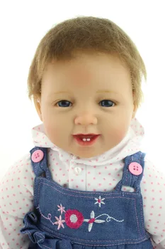 NYT hot salg naturtro reborn baby doll dejlige fashion dukke Julegave dejlige gaver