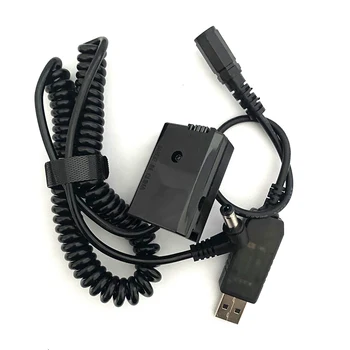 DC-Strøm AC-Adapter AC-PW20E for Sony ILCE-7 7 M2 7R 7RM2 7S 7SM2 QX1 QX1L NEX-3 3N 5 5N 5R 5T 6 7 C3 F3 Dummy Kamera Batteri