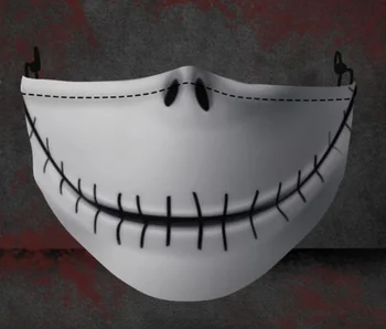 DET joker 3D printet masker, Halloween fest masker Unisex Voksen barn størrelsen Sjovt rolle spiller masker style-1