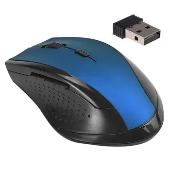 Spil Trådløse Mus Gaver Engros-2.4 GHz 6D USB Wireless Optical Gaming Mouse 1200DPI Mus Til Bærbar Desktop