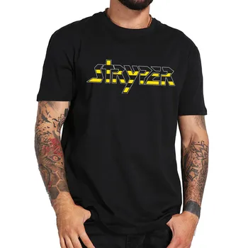 Stryper T-Shirt Gud Damn det Onde Ikke Mere Helvede at Betale Tshirt Amerikanske Kristne Metal Band EU-Størrelse i Bomuld Tee Toppe