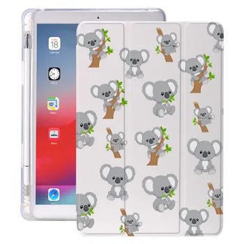 Sød koala For 10.2 iPad etui Luft 4 Pro 10.9 2020 Med Pen Indehaveren 7 8. Generation 12.9 Pro 2018 Mini 4 5 luksus Silikone Case