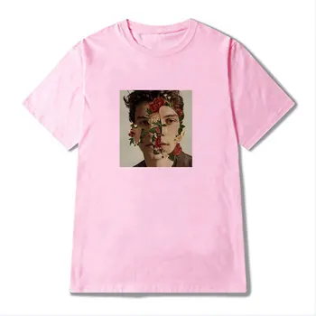 Sjove Trykte T-Shirts Mandlige og kvindelige Harajuku Mode Shawn Mendes T-shirt Grafisk Sjove Print Tshirt Sommer Top Tees