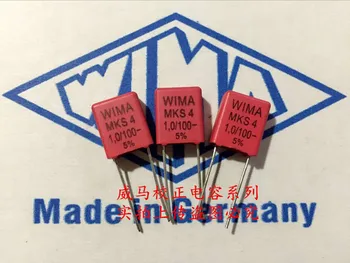 2020 hot salg 10stk/20pcs Tyskland WIMA MKS4 1.0 UF 1UF 100V 105 100 V P: 7,5 mm Audio kondensator gratis fragt