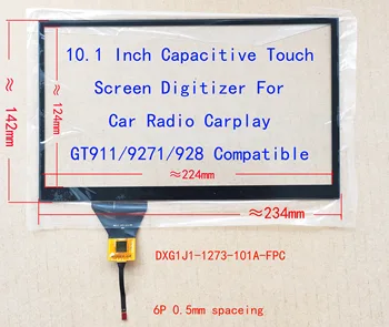 10.1 tommer Bil Radio Navigation-Skærmen 234*142mm Universal IIC 928/9271 6pin USB-contrller Bord-Kort Støtte Raspberry Pi