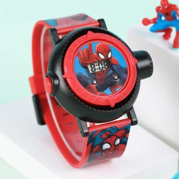 Kæmpe Salg Spider Mænd MARVEL Avengers Super Hero Børn Digitale Ur Boy Toy Ven Kærlighed Kammerat Teenager Ur Smart Barn Tid Junior