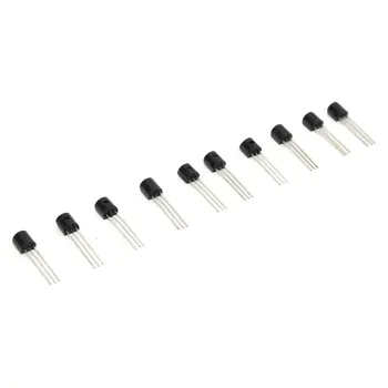 Elektronisk kits 10Values x20 200pcs AT 92 Transistor Sortiment Diverse Æsken BC337 BC547 til hjemmekontoret Industory