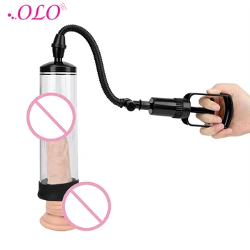 OLO Vakuum Pumpe Penis Extender-penisforlængelse Mandlige Masturbator Penis Pumpe Sex Legetøj Til Mænd, Voksne Sey Produkt