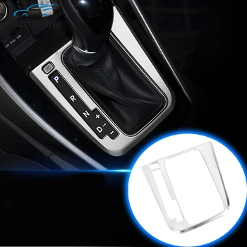 Car-styling Rustfrit stål Bil Gear Cover Klistermærker til Bil Tilbehør Til Hyundai Elantra 2012 2013 2016