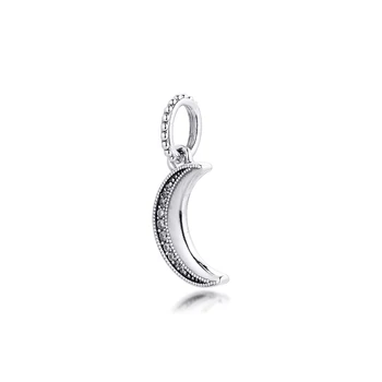 2020 Månen Charme Passer Til 925 Sølv Armbånd DIY Perler Til smykkefremstilling Sterling Sølv Charms
