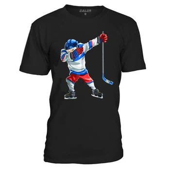 EALER Bomuld O-Neck T-Shirts til Ishockey, Høj kvalitet, gratis forsendelse Vintage Kort Ærme Herre Shirt TS1825