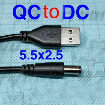 QC 2.0 Trick øge KABEL Trin Op USB 5V TIL 9V, 12V DC 3A Spænding Konverter Power Charger QC2.0 F opladning af mobile power router