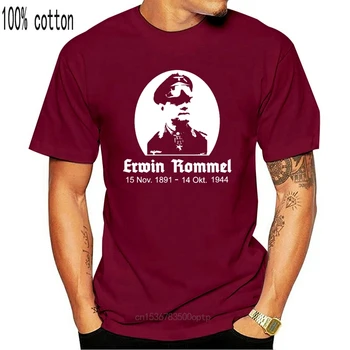 2020 Mode Korte Ærmer Herren T-Shirt Erwin Rommel jeg Spruche jeg er Sjov, jeg Lystig bis 3XL tilpassede t-shirts