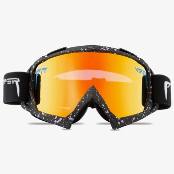 Pit Viper Dobbelt Lag Anti-fog Ski Goggles Sne Snowboard Briller Vinter Udendørs Sport Snescooter-Brillerne Mænd Kvinder UV400