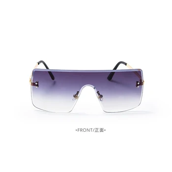 Ny Stil Store Torv Uindfattede Solbriller Kvinder Vintage Solbriller Mode Trend, Klassisk Personlighed Briller Lentes De Sol Mujer