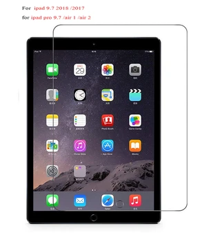 9H Hærdet Glas Til Apples Nye iPad 2018 A1893 9,7 tommer Skærm Protektor Film Hårdt Cover Til iPad 9.7 2017 A1822 Hærdet Glas