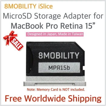 8Mobility Islice Aluminium Kortlæser-Adapter Til MacBook Retina 15