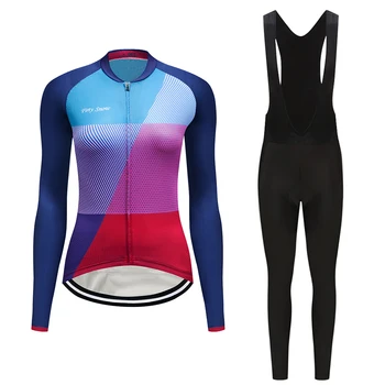Hurtigt tør vej, cykel tøj til kvinder 2021 foråret cykling jersey sat mtb maillot kit sport cykel tøj kjole skinsuit bære
