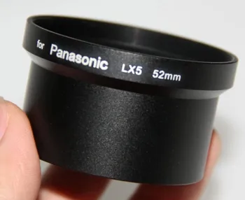 52 mm 52 mm filter mount Linse Adapter Tube Ring til Panasonic LX5 lx7 kamera