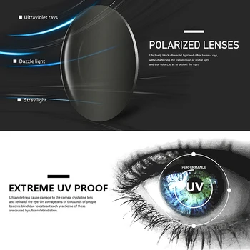 MAXJULI Sport Polariserede Solbriller Mænd TR90 Frame Black Linse Solbriller Mandlige UV400 for Vandreture, Klatring Udendørs