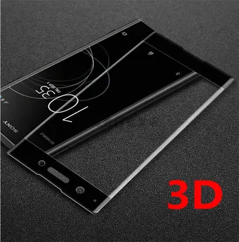 3D 9H Fuld Dækning hærdet Glas Skærm Protektor til Sony Xperia XZ2 H8216 H8266 H8276 H8296 XZ2 Kompakt H8314 glas Film