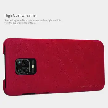 Funda tilfældet For Xiaomi Redmi Bemærk 9s Nillkin smart wake up Qin Flip wallet Læder taske til redmi note 9 pro max antal beklædning