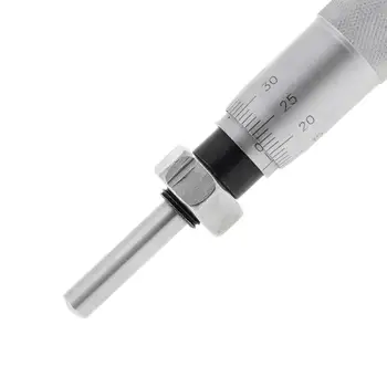 Rund Nål Type Tråd Mikrometer Hoved Måling Måling af Værktøjs-0 - 25mm Udvalg