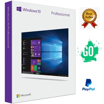 Microsoft Windows 10 pro 32/64 bit Ægte Licens Nøgle Øjeblikkelig levering levetid
