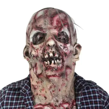 2020 Nye Drop-Shop. Halloween Horror Maske, Zombie Masker Cosplay Parti Blodige Modbydelige Rådne Ansigt