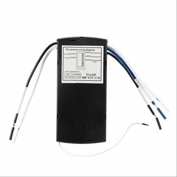 Universal Loft Ventilator-Lampe Remote Control Kit 110-240V Timing Trådløs Styring Skifte Justeret Vind Hastighed-Sender-Modtager