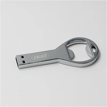 Logo Tilpasse Mode metal oplukker USB-Disk 8GB 16gb 32GB usb 2.0 stål proptrækker USB-Flash-Drev individualitet Gaver