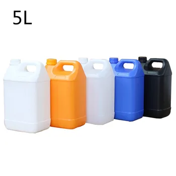 5 liter Tykkere HDPE jerry kan tønde plast liters beholdere til alkohol,Epoxy harpiks fødevaregodkendt 1STK