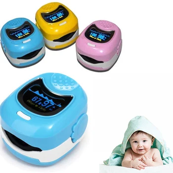 CONTEC CMS50QB oximetros pediatrico neonatal SpO2 spædbarn OLED-Pulse Oximeter
