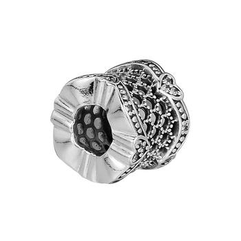 CKK Lace Kærlighed Spacer Charm Perle Passe Europæiske Oprindelige Armbånd sterling sølv smykker kvinde DIY perler til smykkefremstilling
