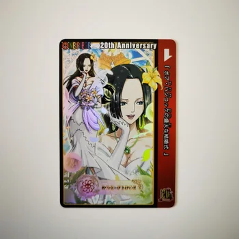 10stk/sæt Ét Stykke Boa Hancock Kejserinde Sexet Skønhed Brudekjole 9in1 Hobby Samleobjekter Spil Anime Samling Kort