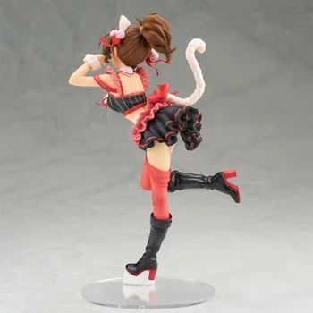 Den Idolm@ster Miku Maekawa PVC-Action Figur Sexet Anime Girl Figur Model Legetøj Collectione Dukke Gave