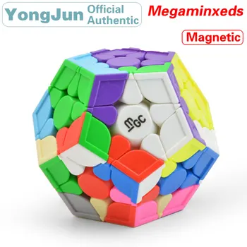 YongJun MGC Magnetiske 3x3x3 Megaminxeds Magic Cube YJ 3x3 Dodekaeder Magneter Hastighed Puslespil Pædagogisk Legetøj For Børn