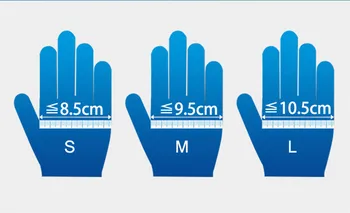 100pcs Engangs Latex Handsker Hvid Non-Slip Syre og Alkali Laboratorium Gummi Latex Handsker rengøringsmidler