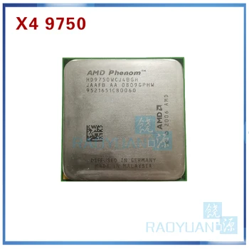 AMD Phenom X4 9750 HD9750WCJ4BGH HD975BWCJ4BGH 95W Quad-Core Stationær 2.4 GHz CPU Socket AM2+/940pin